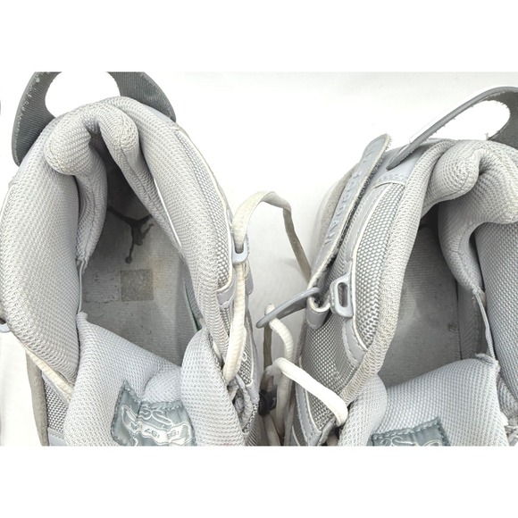 Jordan Mens 6 Rings Basketball Shoes Wolf Gray Jumpman Sneakers Athletic Size 10 - Picture 8 of 14